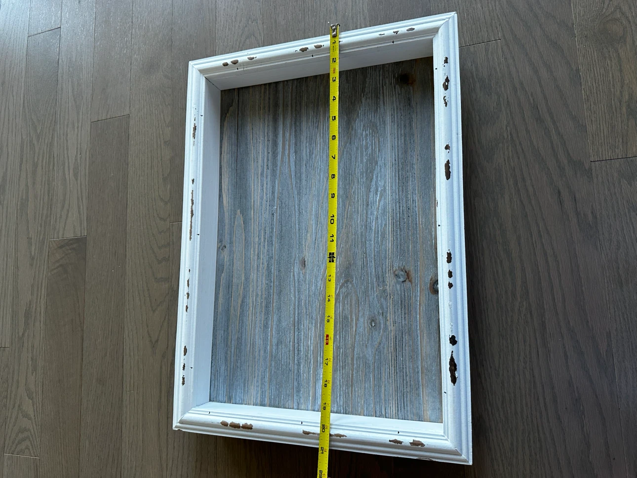 Distressed Wood Decorative Serving Tray - photo 2