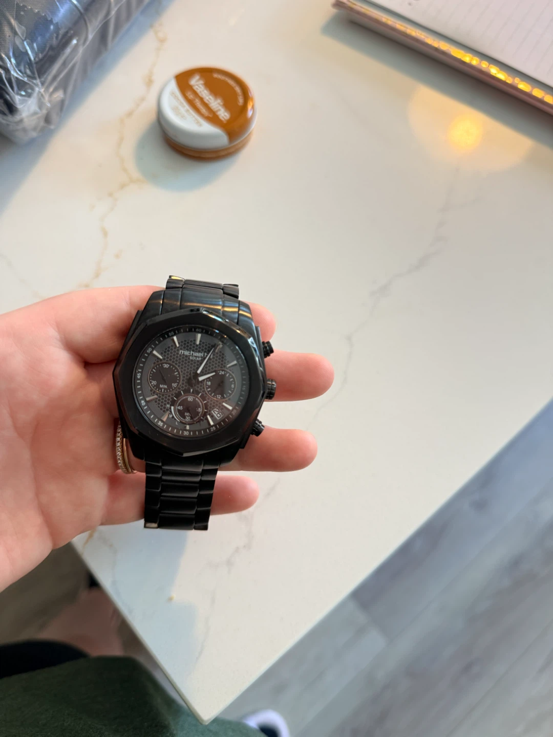 New Men’s Micheal Hill Solar Powered Watch - photo 2
