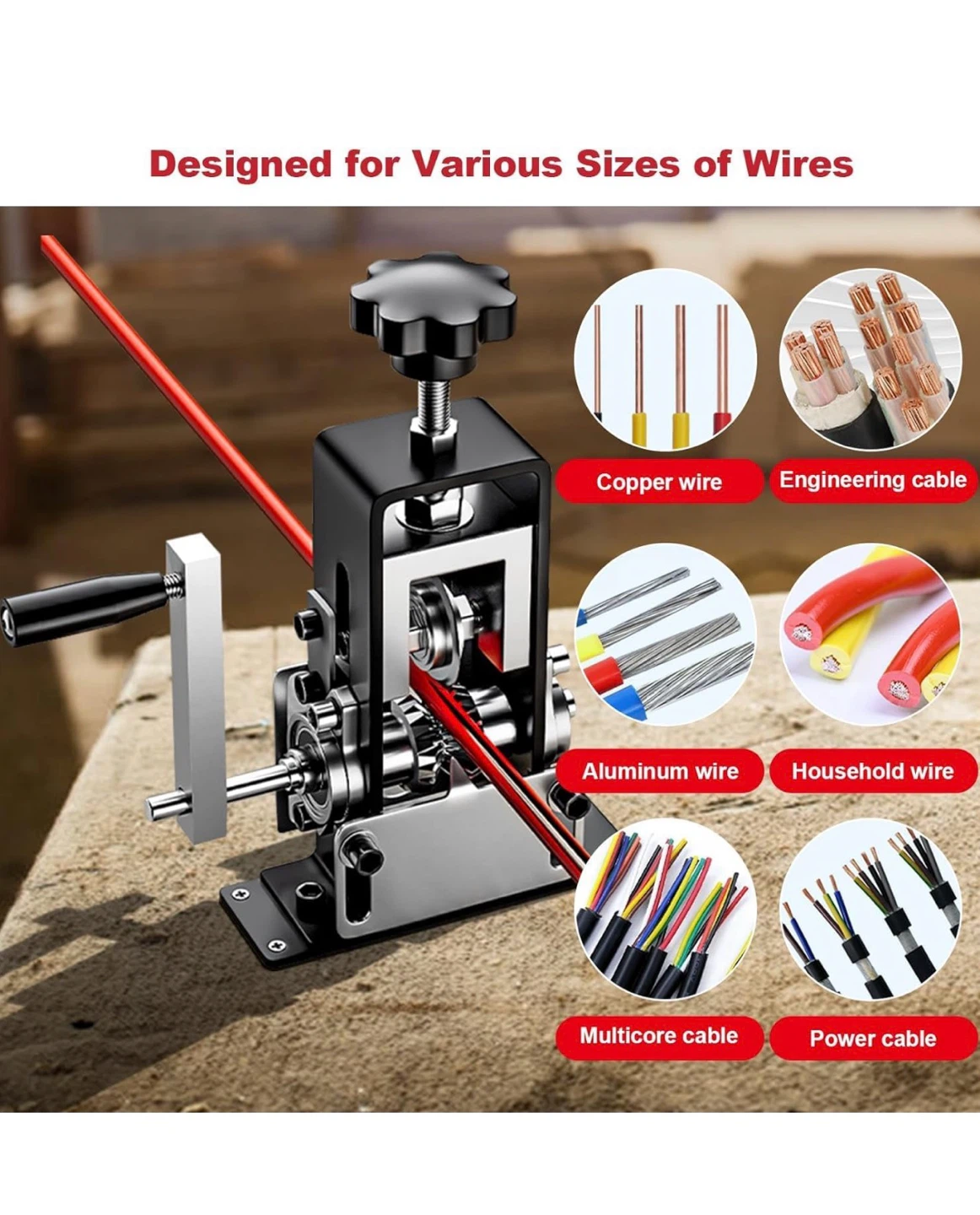 Hizmivos Wire Stripping Machine