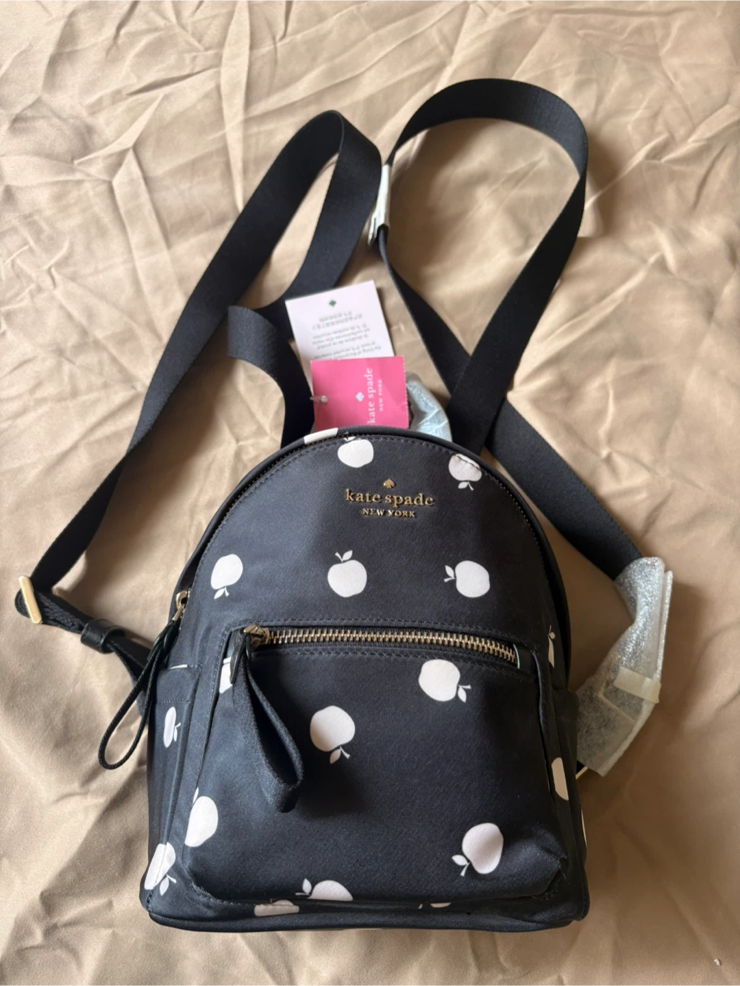 Kate Spade New York Apple Print Backpack