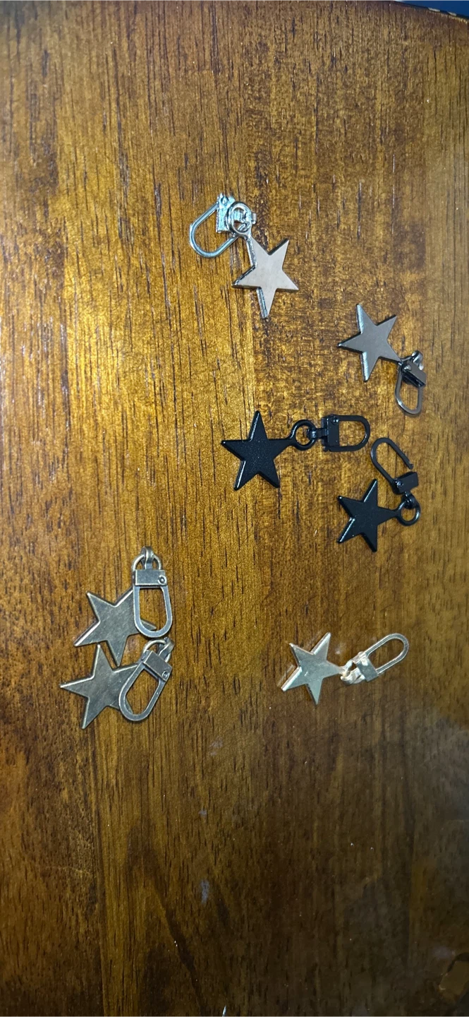 Star Shaped Zipper Pulls - photo 4