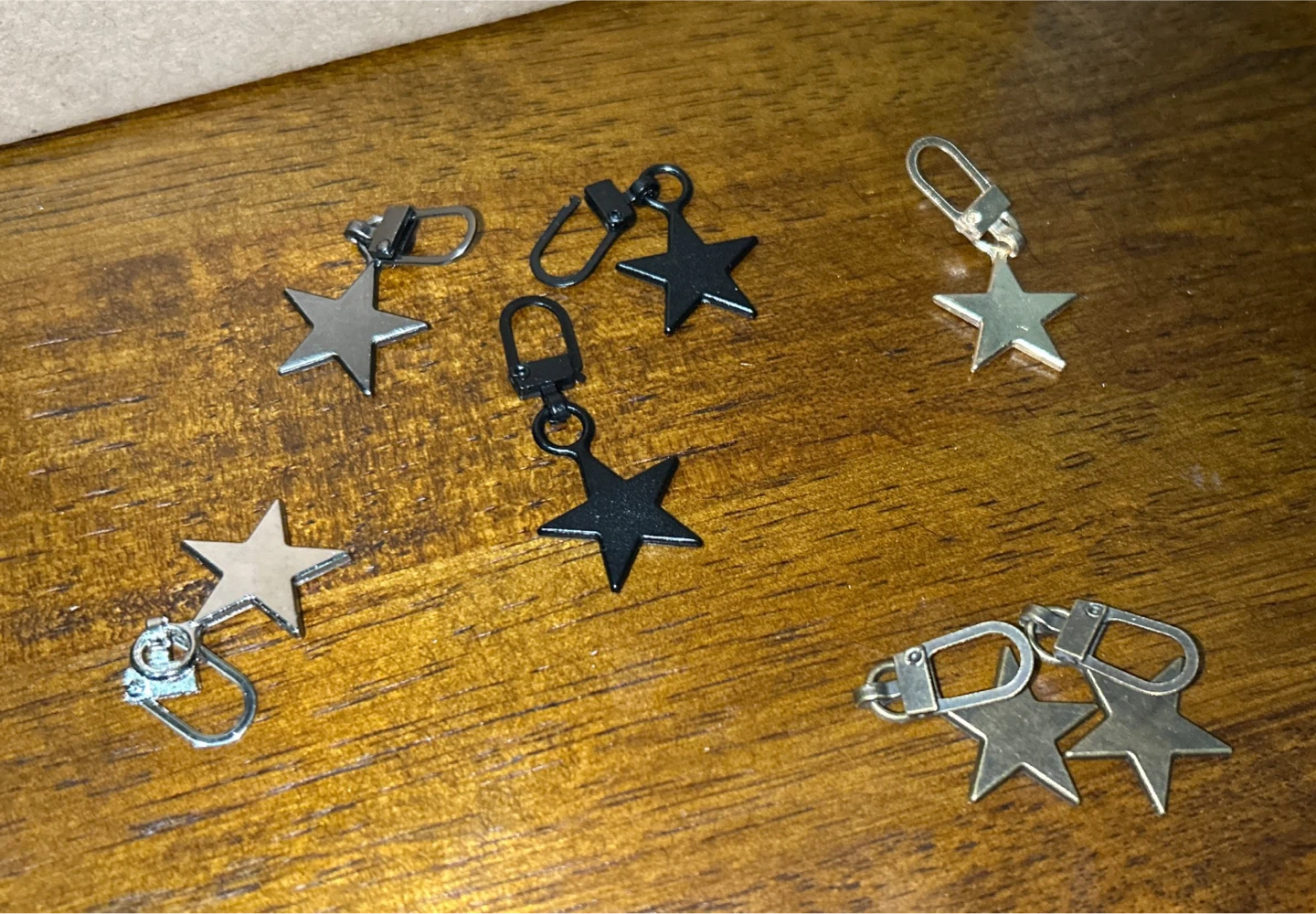 Star Shaped Zipper Pulls - photo 3