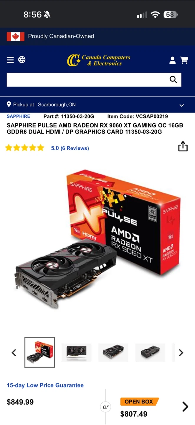 Sapphire Pulse AMD Radeon RX 9060 XT 16GB - photo 3