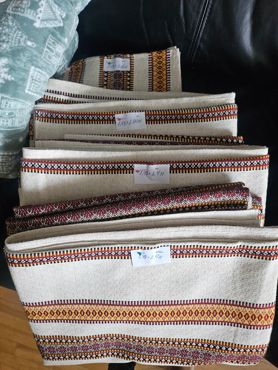 Ukrainian embroidered tablecloth