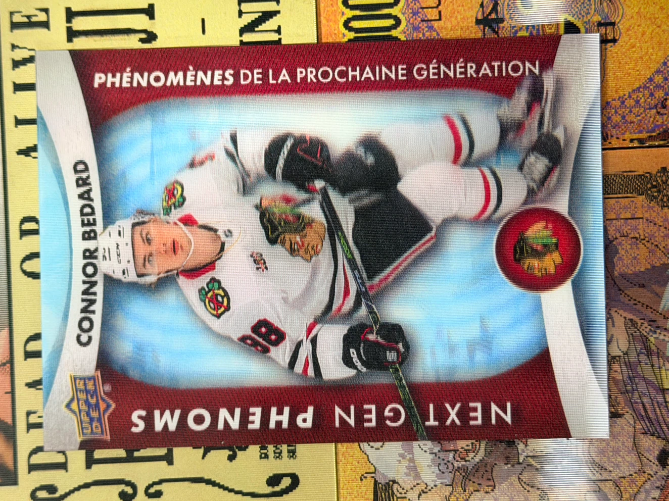 Connor Bedard Next Gen Phenoms Trading Card - photo 5