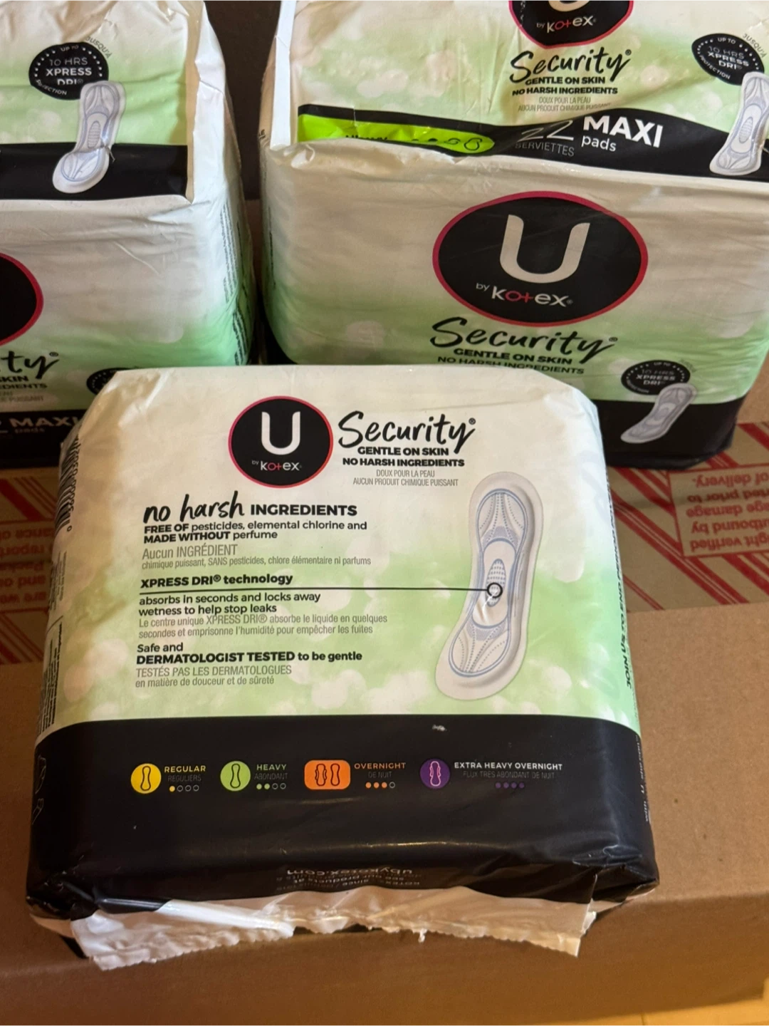 U by Kotex Security Maxi Pads - photo 2