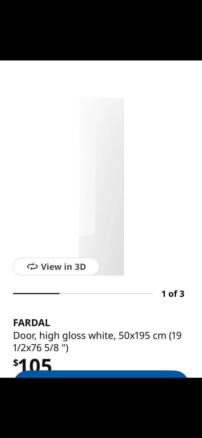 IKEA Wardrobe Doors (also for Bookshelves/StorageUnits)