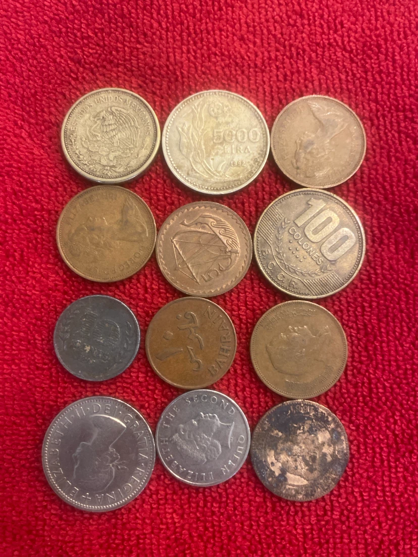 Assorted International Foreign Coin Collection - photo 2