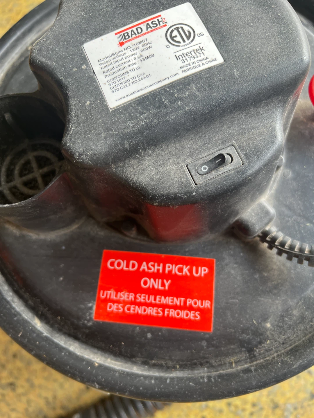 Bad Ash 2 Electric Fireplace Cleaner - photo 2