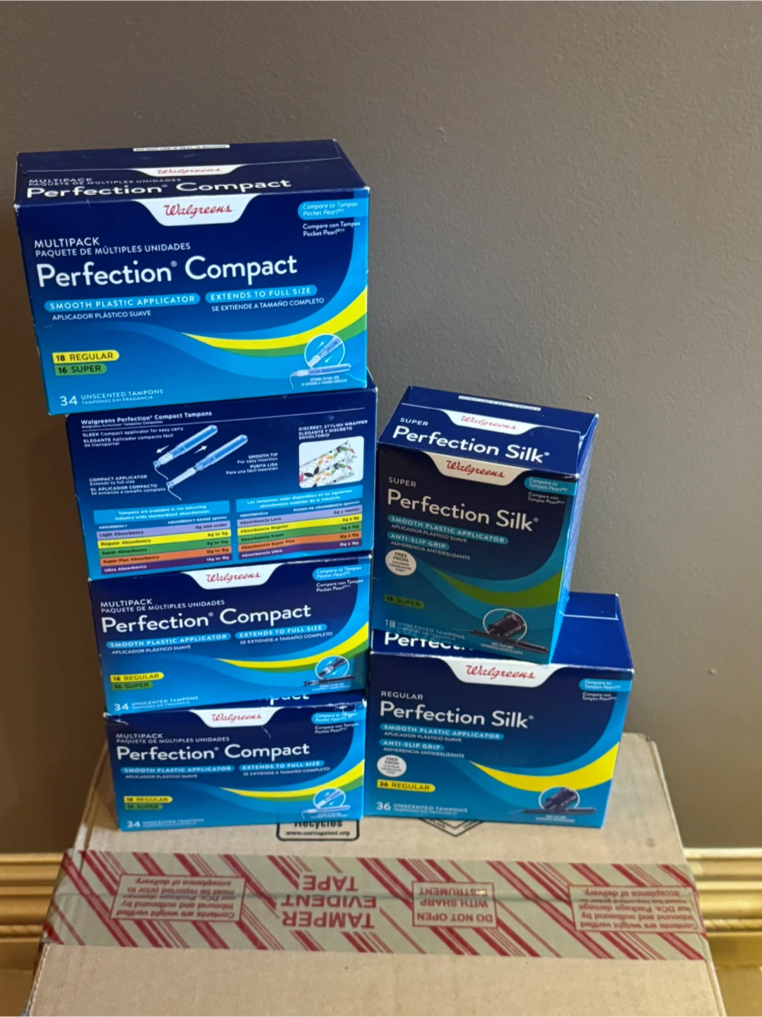 Walgreens Perfection Tampons Assortment