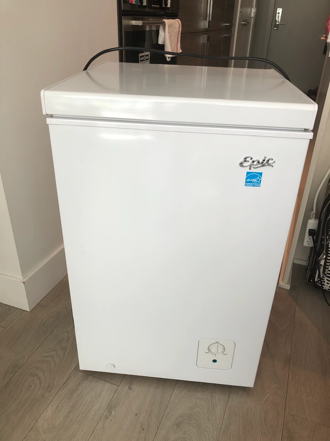 Epic White Chest Freezer