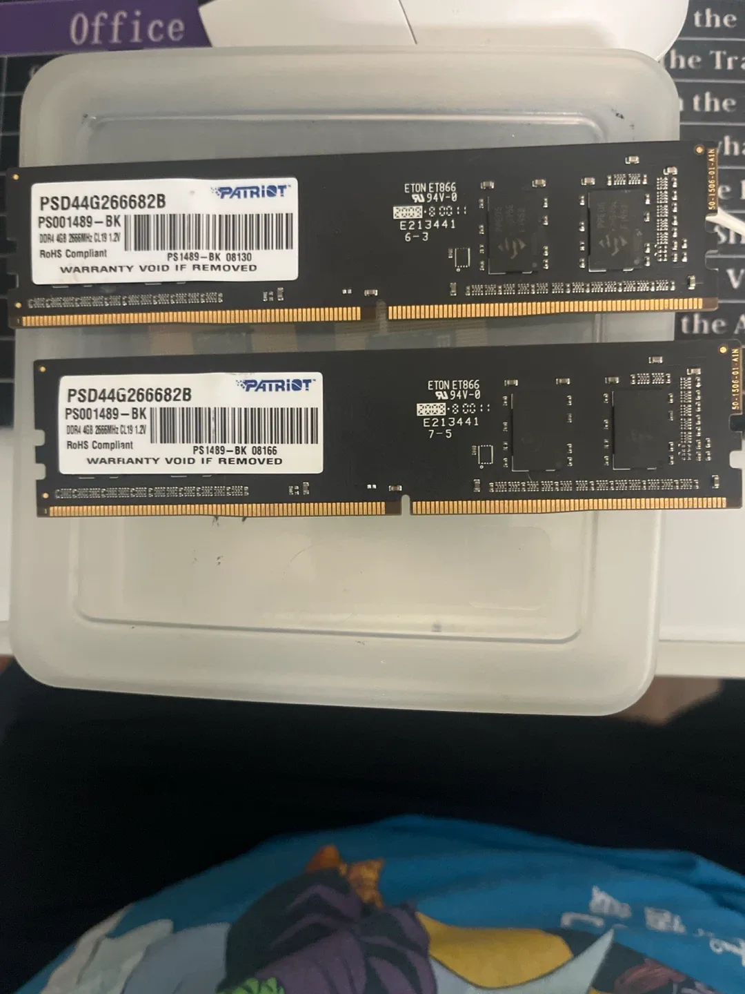 Patriot 8GB DDR4 2666MHz RAM (2 x 4GB)