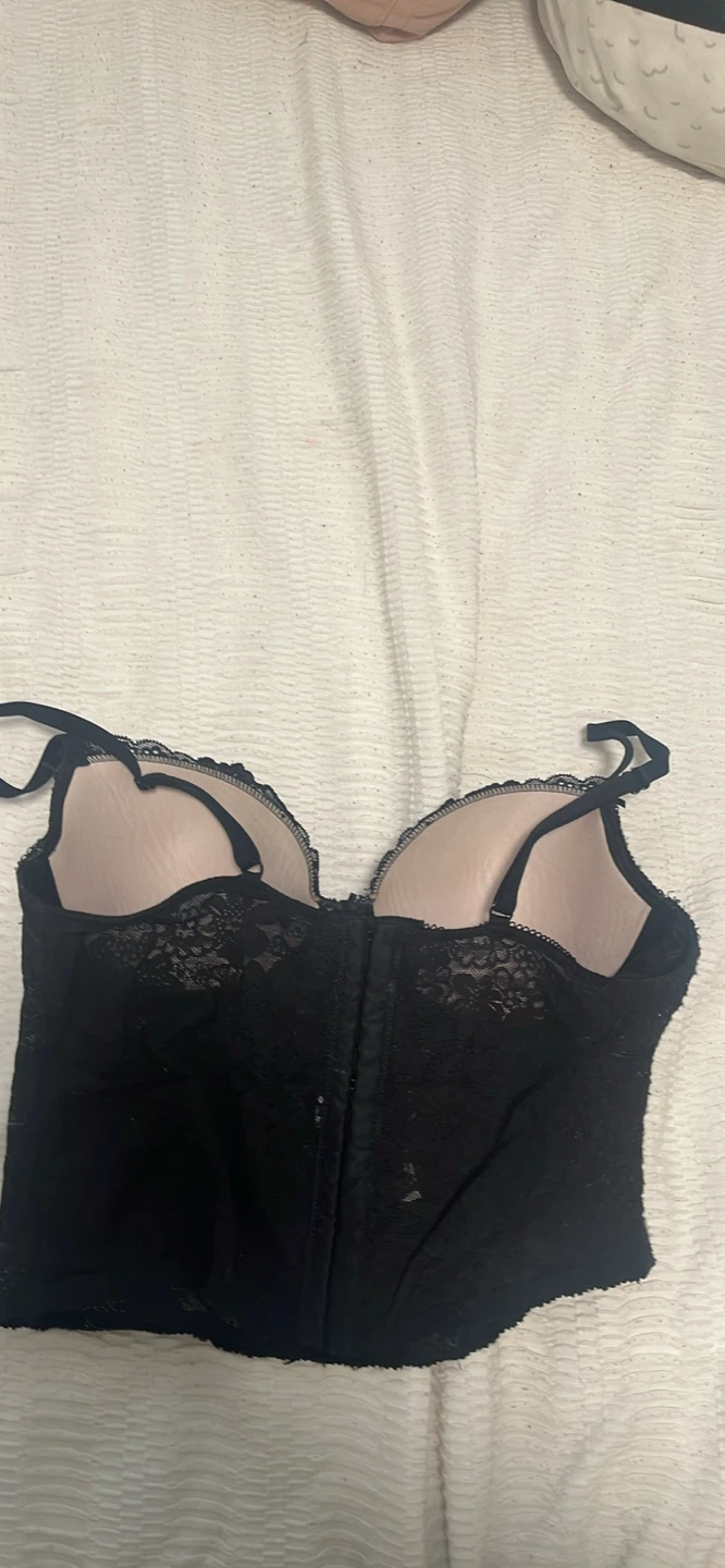 Victoria's Secret Pink Rhinestone Bustier Top - photo 2
