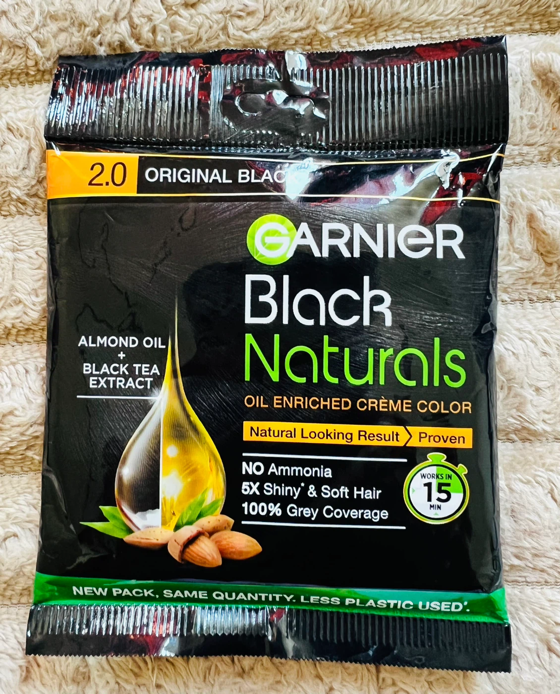 Garnier Black Naturals Original Black 2.0 Hair Colour
