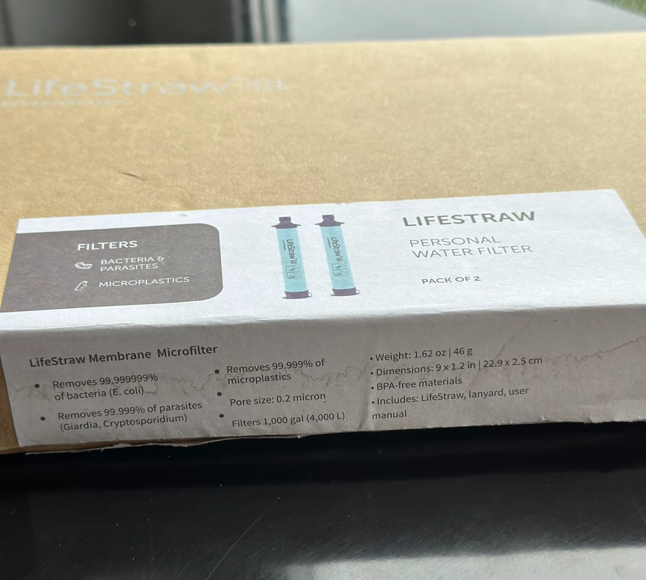 LifeStraw Personal Water Filter - Pack of 2 - photo 2