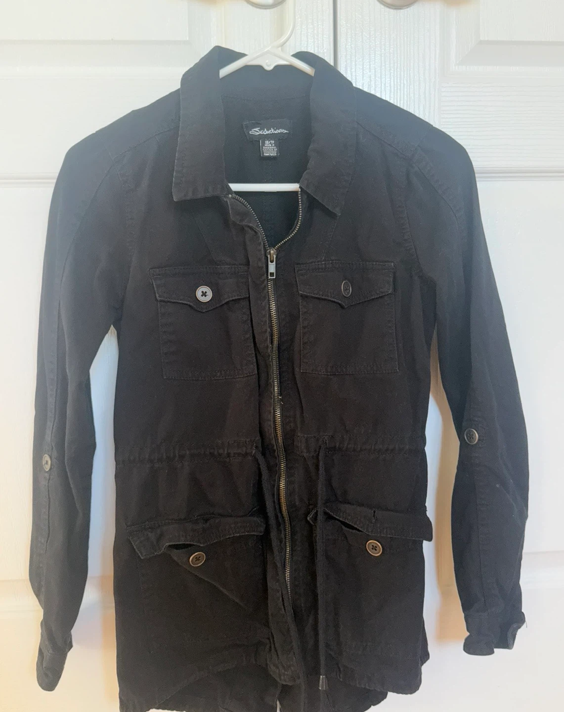 Seductions black utility jacket XS - photo 2