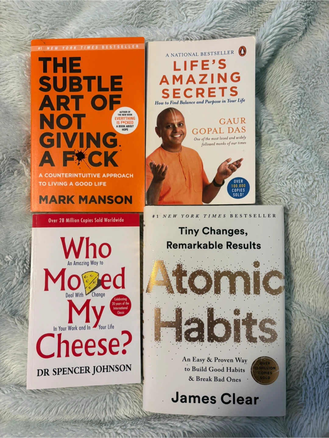 Set of 4 Self-Help Books
