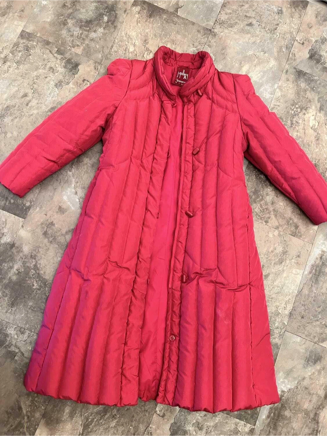 Long Down filled Coat Jacket - photo 3