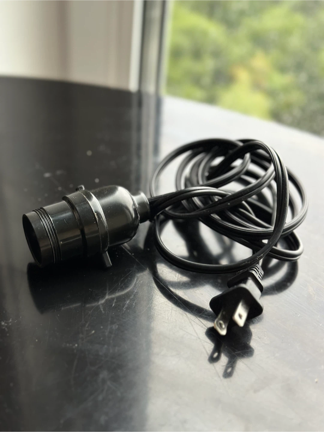 Black Pendant Light Cord Set