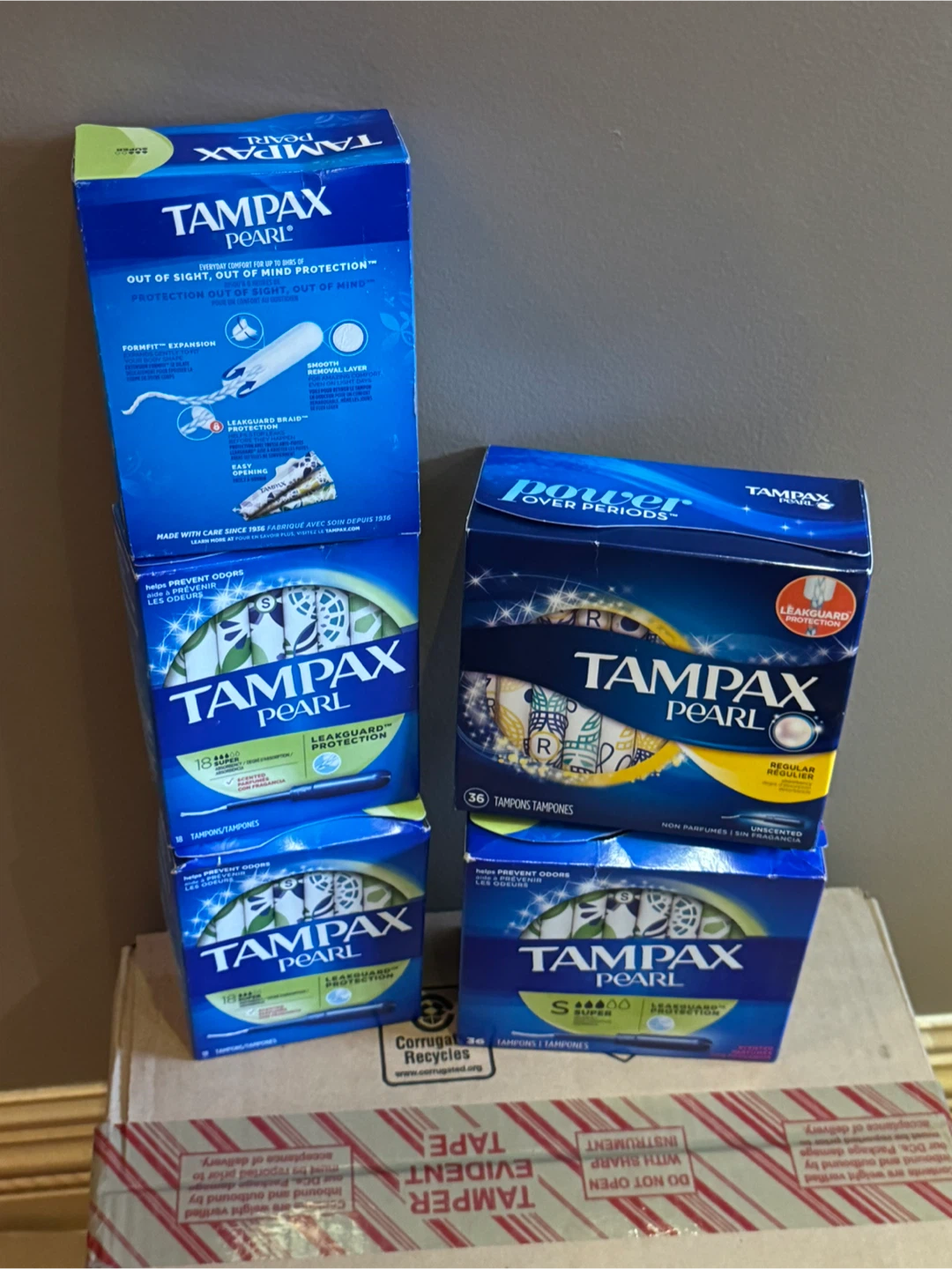 Tampax Pearl Assorted Tampons