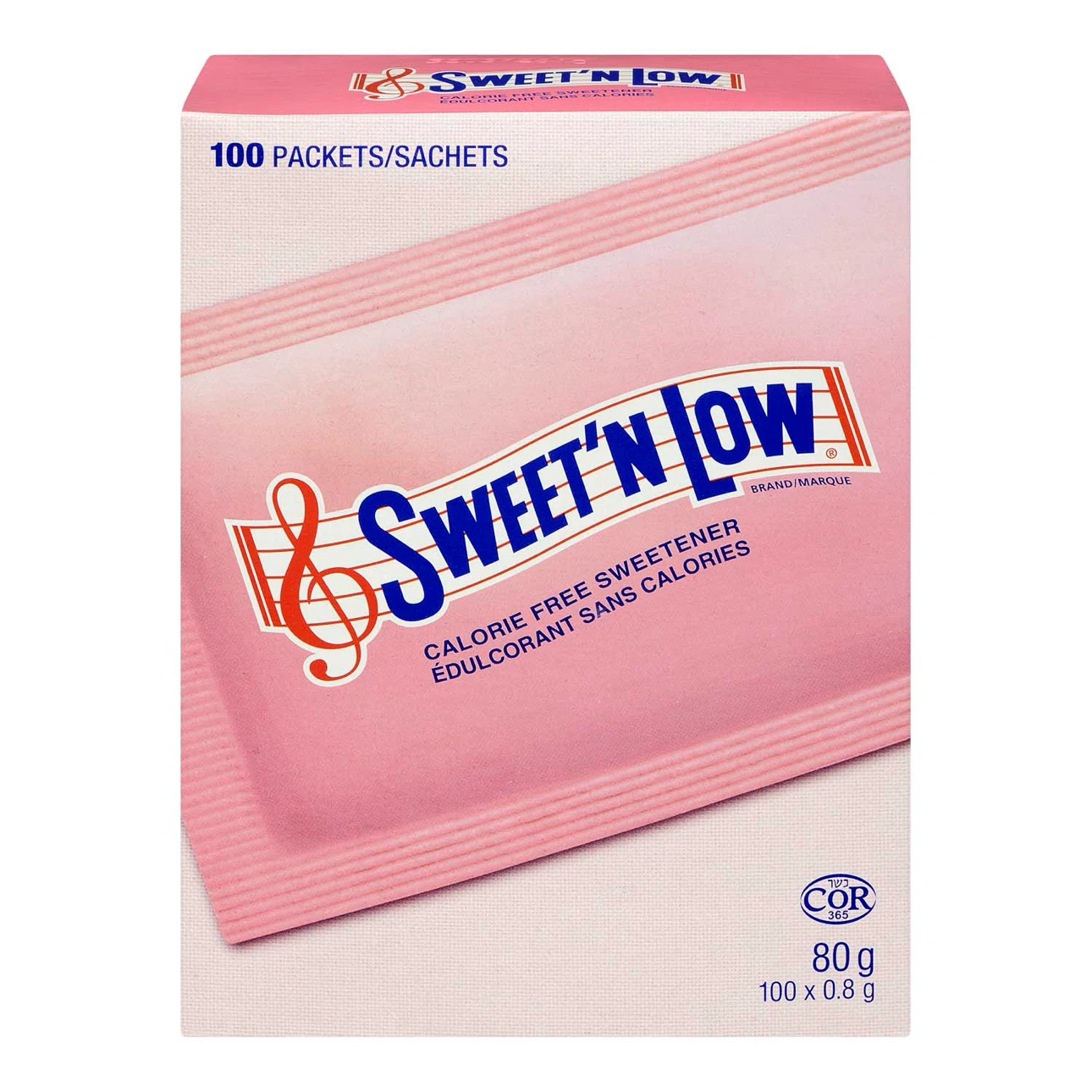 Sweet'N Low Sweetener 100 Packets