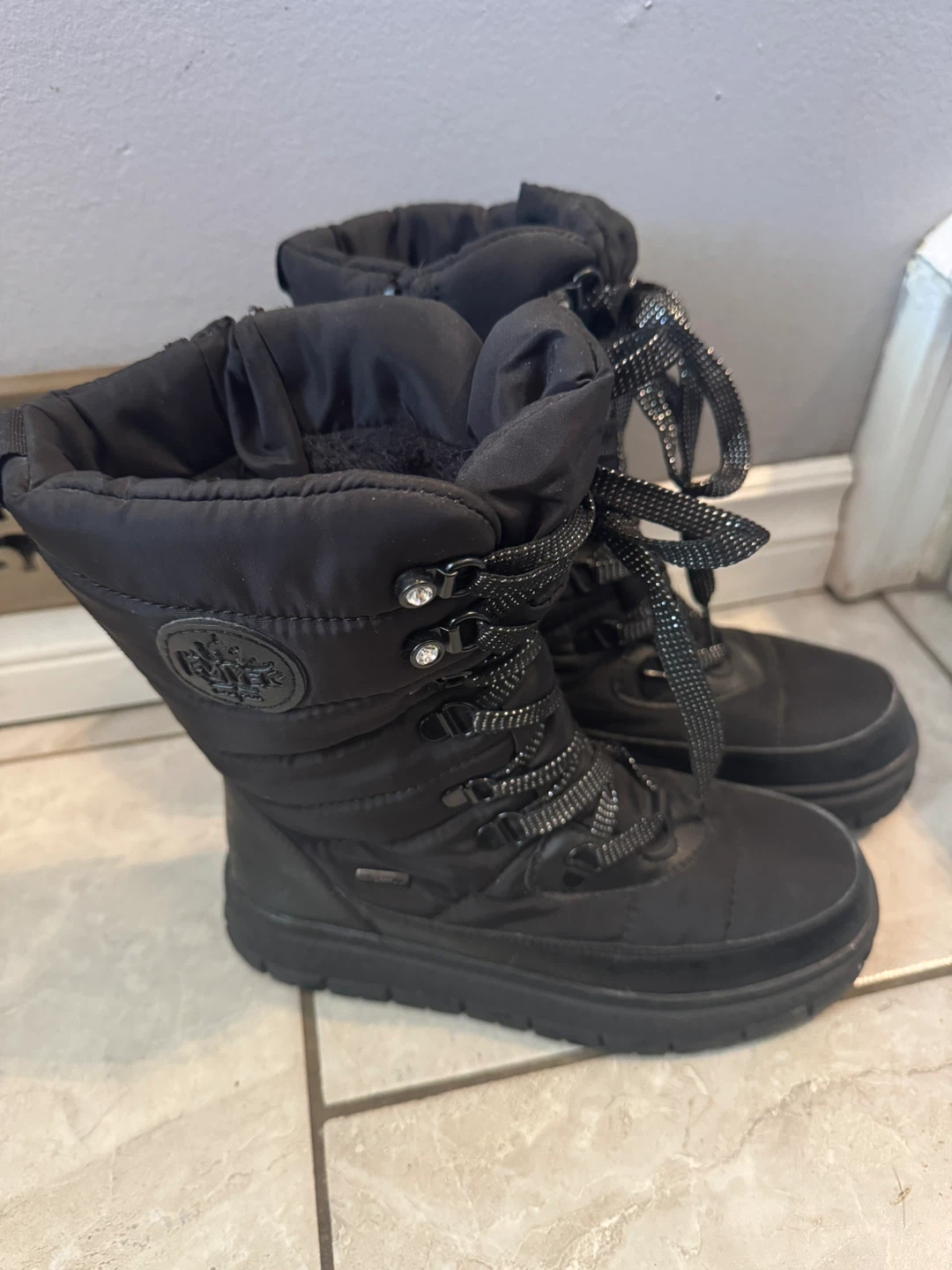 Kuiper Canada Black Winter Boots