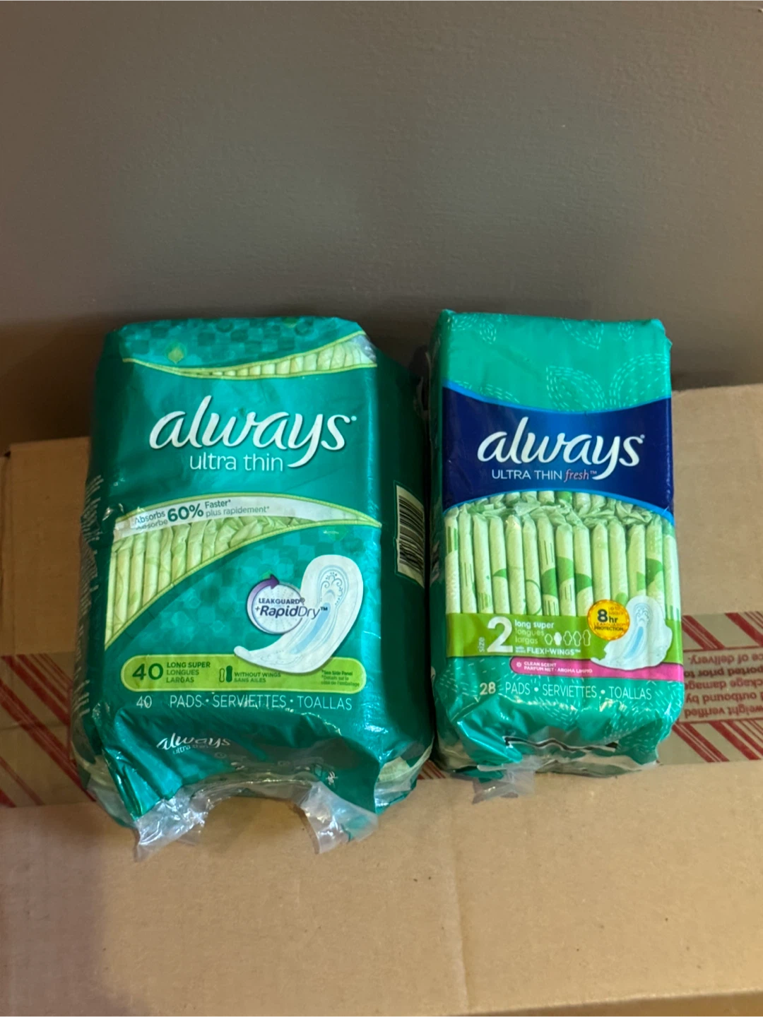 Always Ultra Thin Pads Bundle