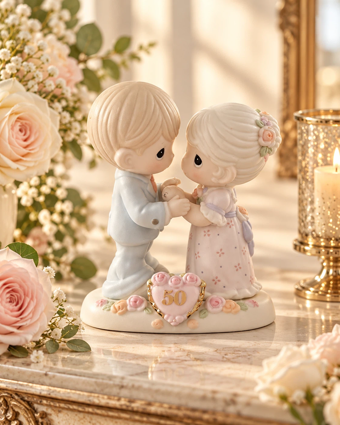 Precious Moments 50th Anniversary Figurine