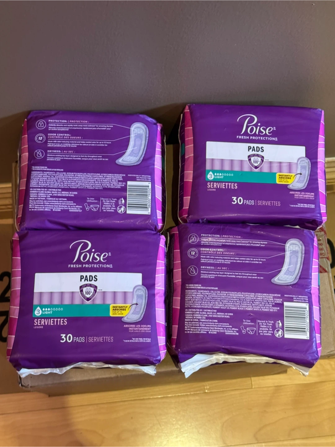 Assorted Poise Fresh Protection Pads and Liners - photo 2