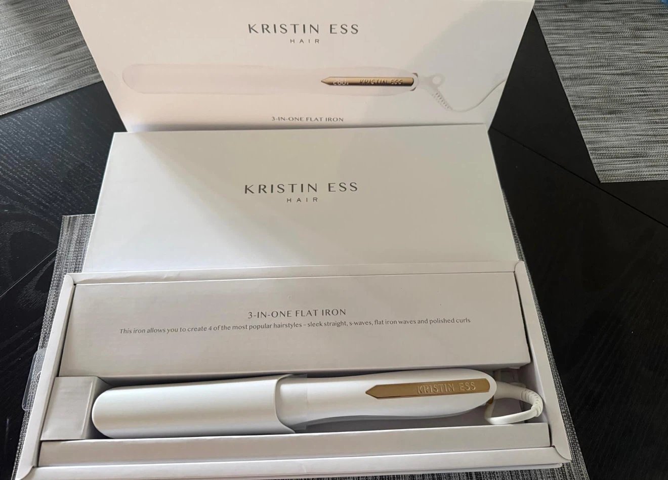 Kristin Ess 3-In-One Titanium Flat Iron - photo 3