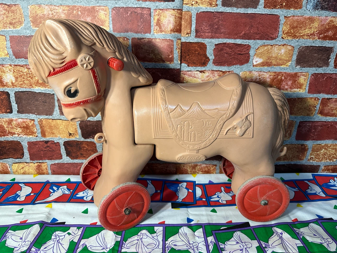 Vintage Reliable Made in Canada Toy Horse