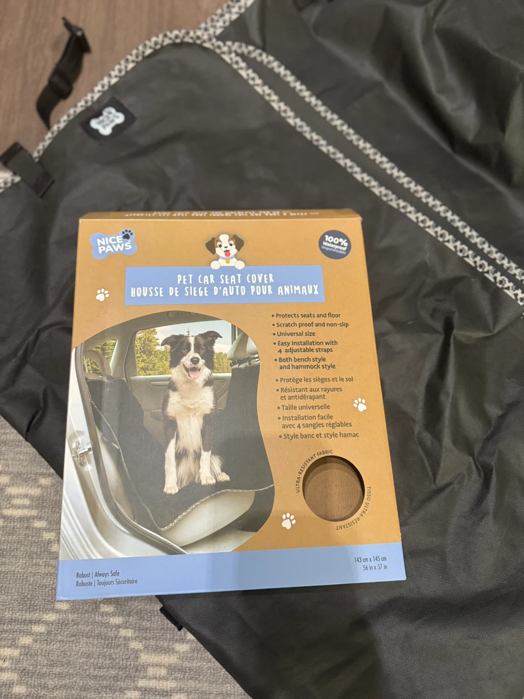 Nice Paws Pet Car Seat Cover
