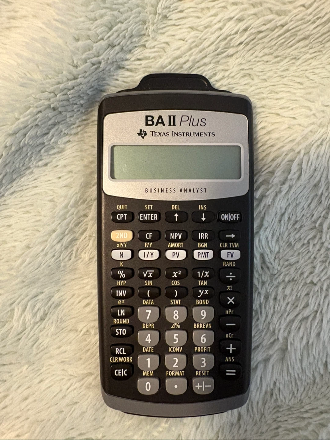 Texas Instruments BA II Plus Financial Calculator