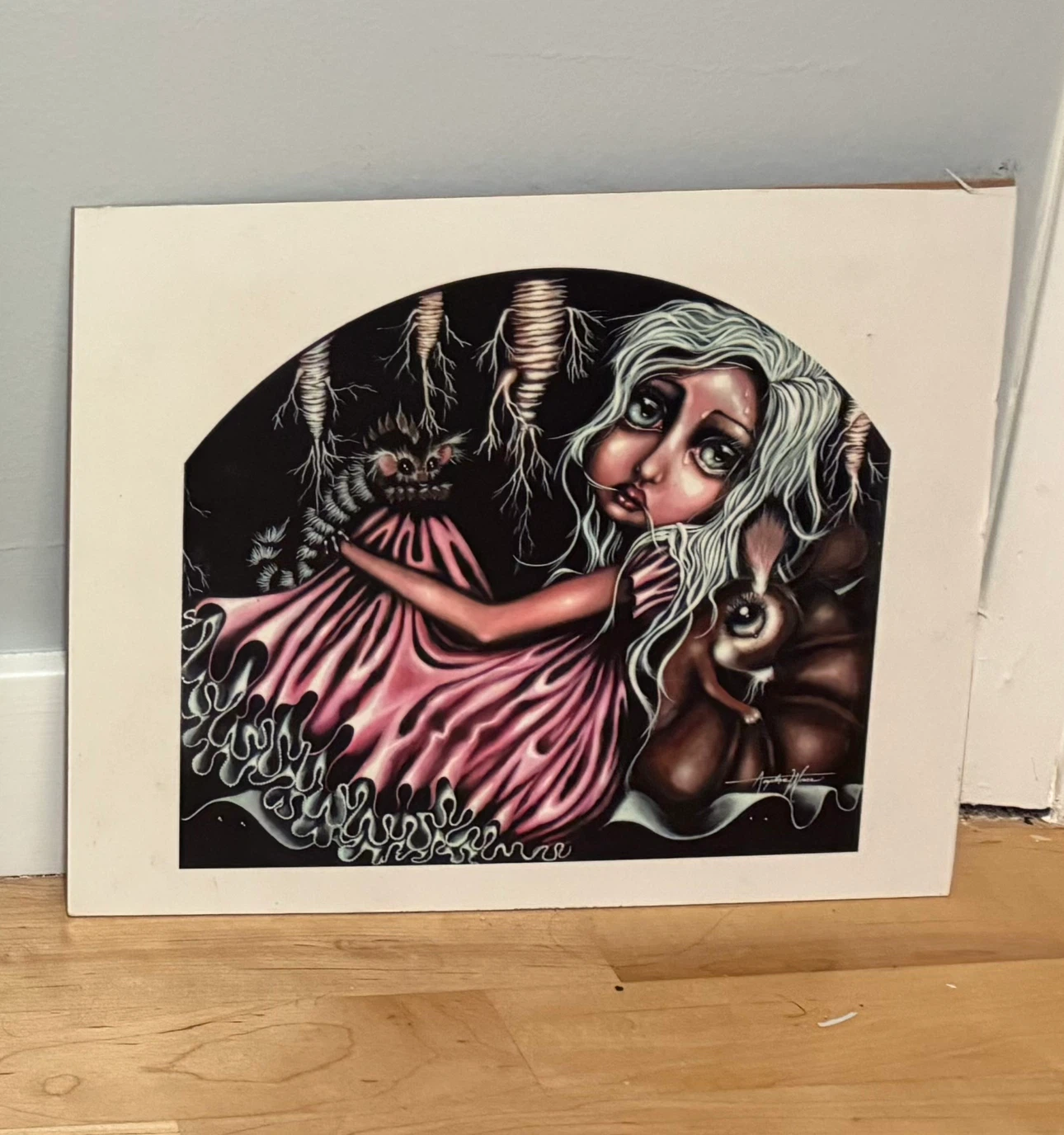 Dee Dee’s Hideout Angelina Wrona Signed Art Print
