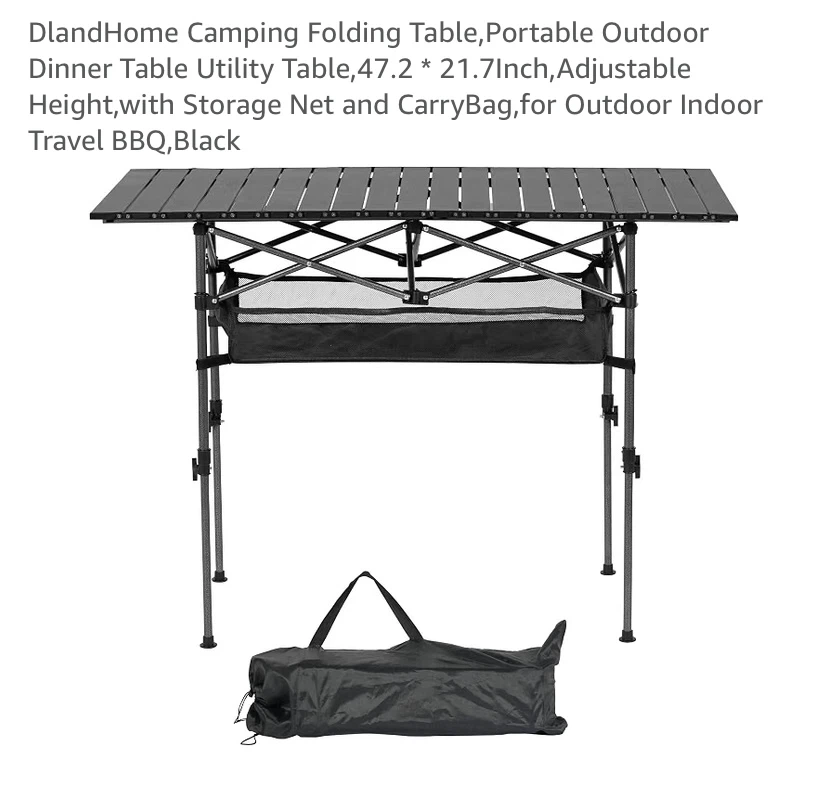 New Portable Folding Outdoor Camping Table
