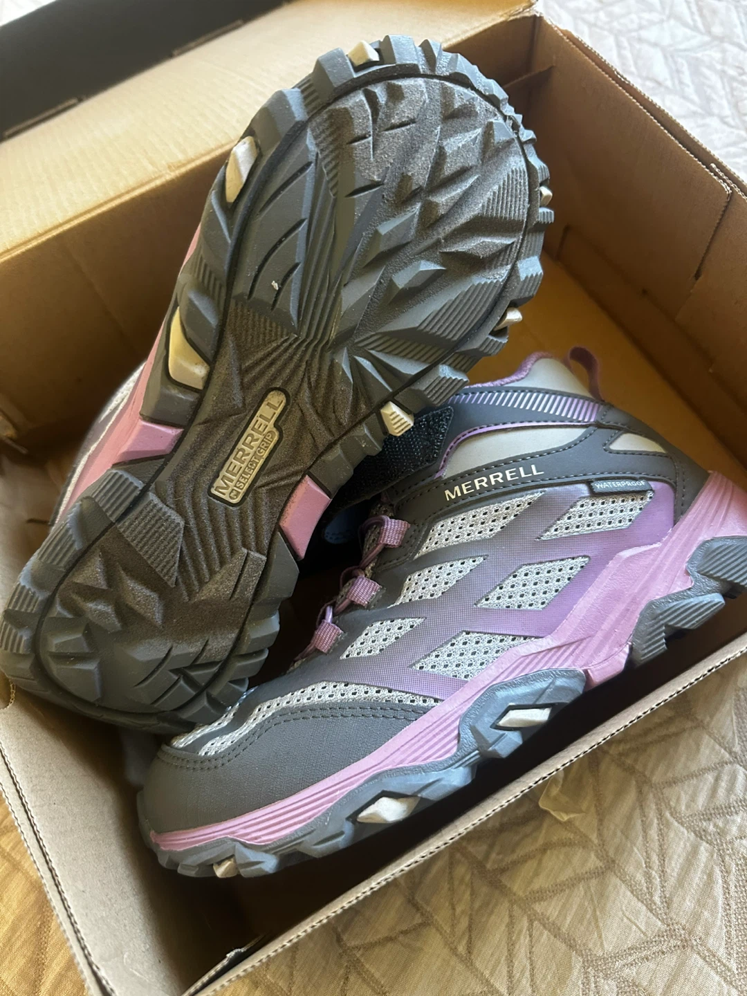 Merrell Moab FST Mid Waterproof Hiking Boots Size 2W - photo 2