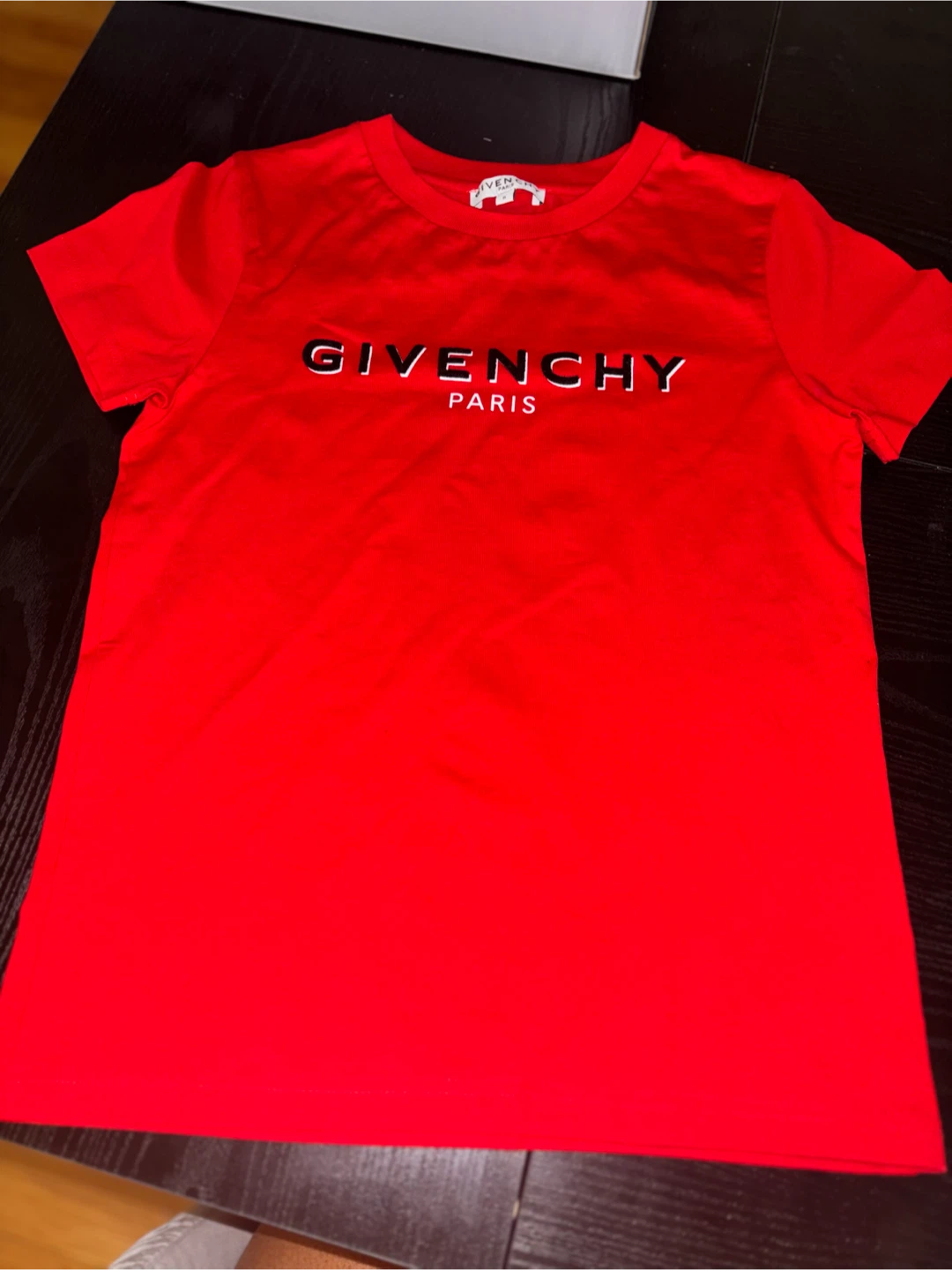 Givenchy Paris Red T-Shirt