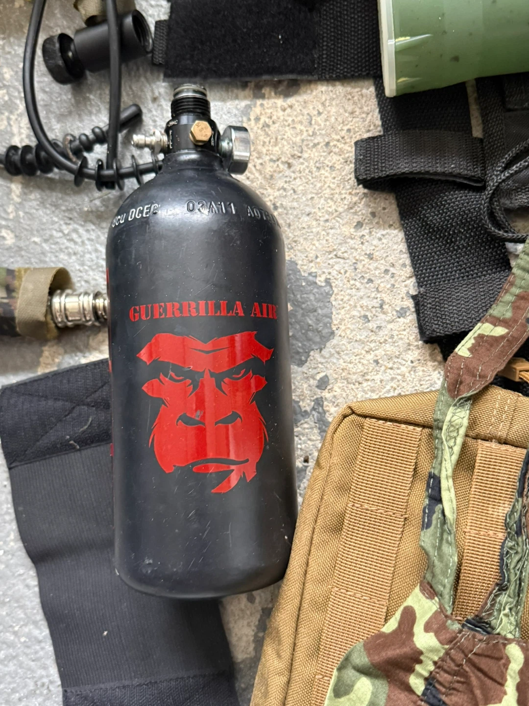 Tippmann Alpha Black Paintball Marker and Gear - photo 5