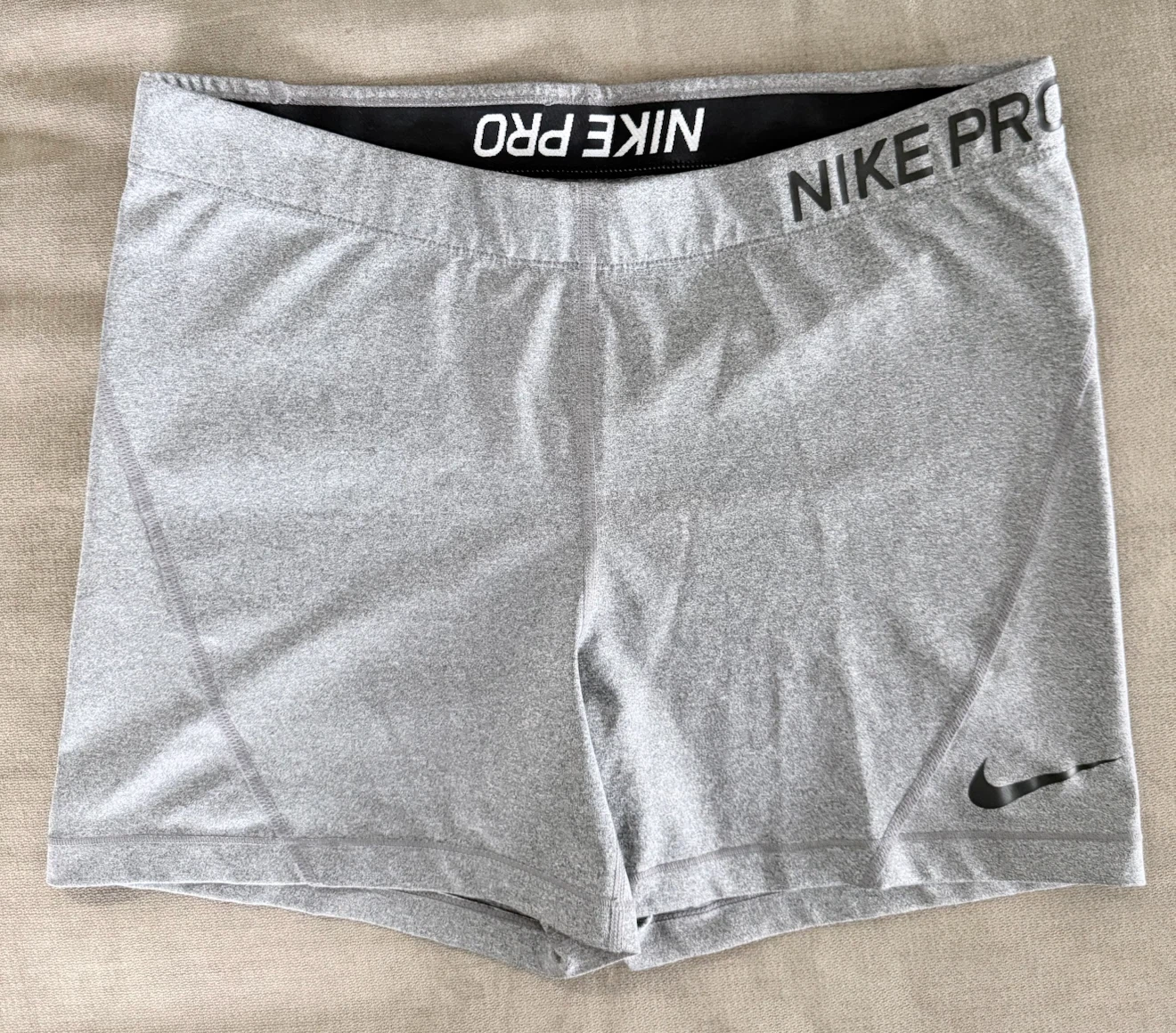 Nike Pro Dri-FIT Shorts Gray Size XL