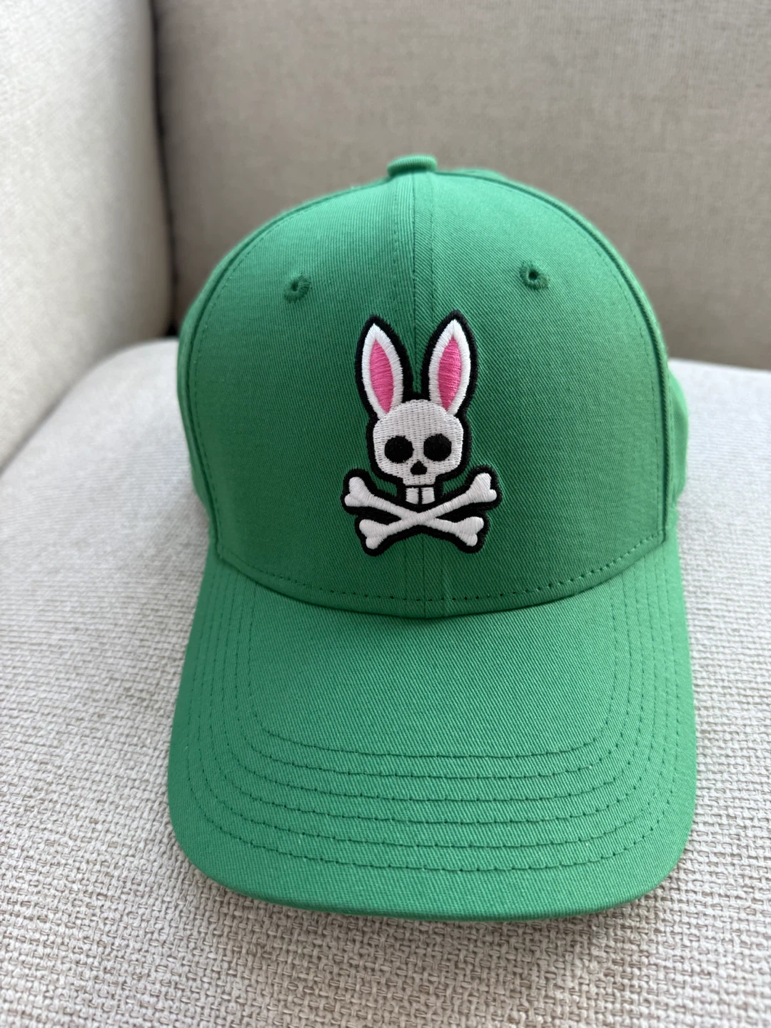Psycho Bunny Green Baseball Cap
