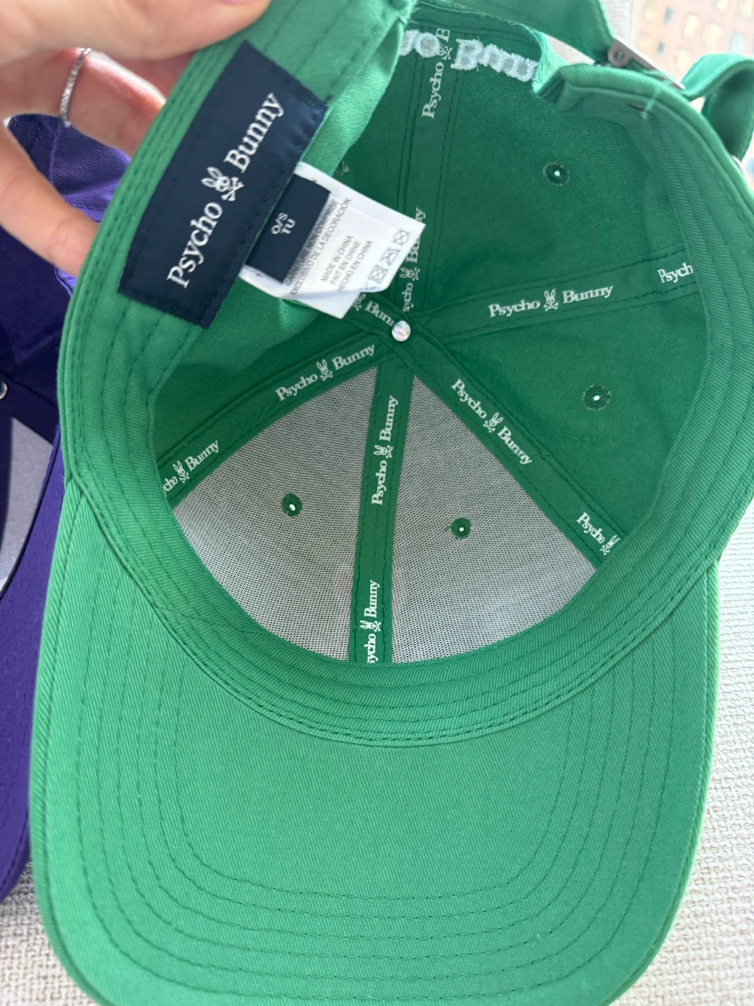 Psycho Bunny Green Baseball Cap - photo 2