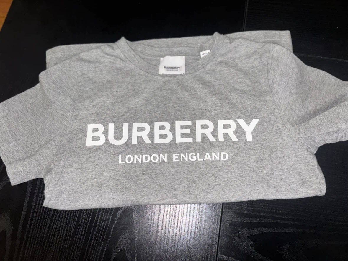Burberry London England Gray T-Shirt