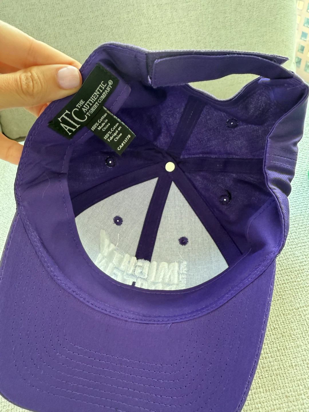 Maple Leaf Mighty Protein Purple Baseball Cap - photo 2