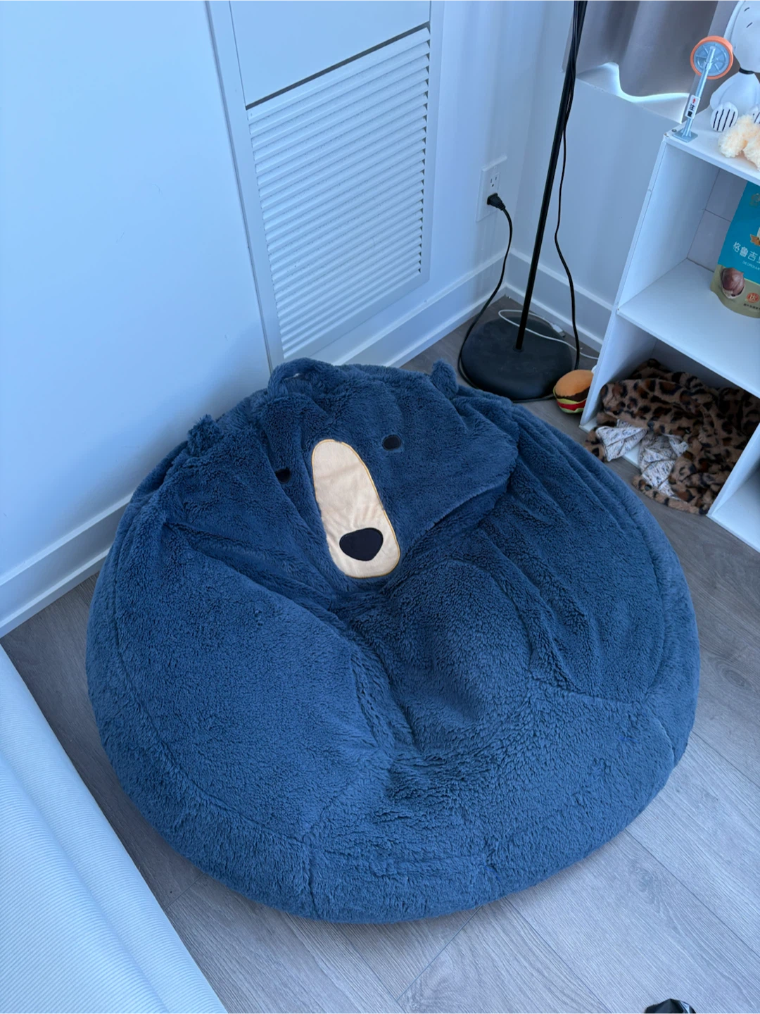 Blue Bear Bean Bag/dog bed