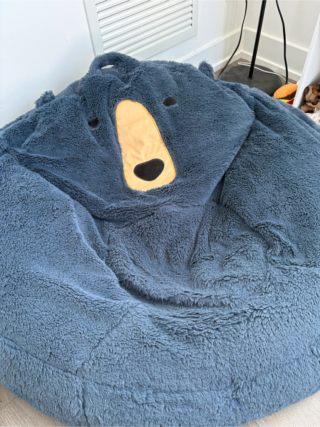 Blue Bear Bean Bag/dog bed - photo 2