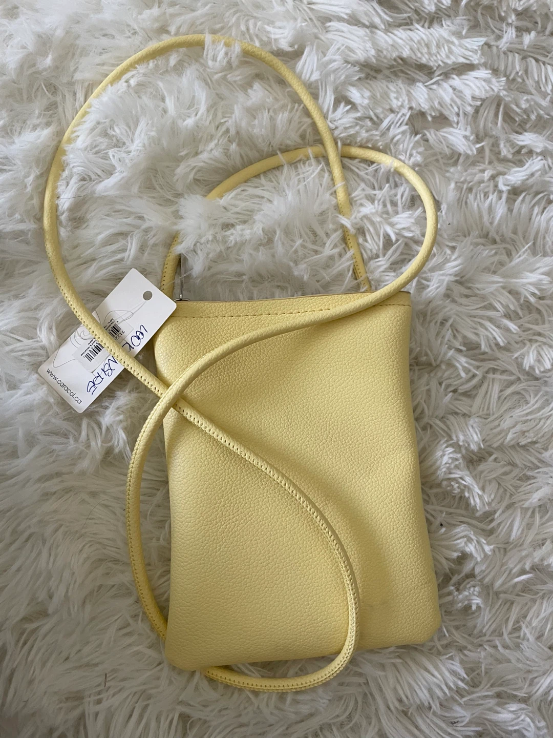 Caracol Yellow Crossbody Bag - photo 4