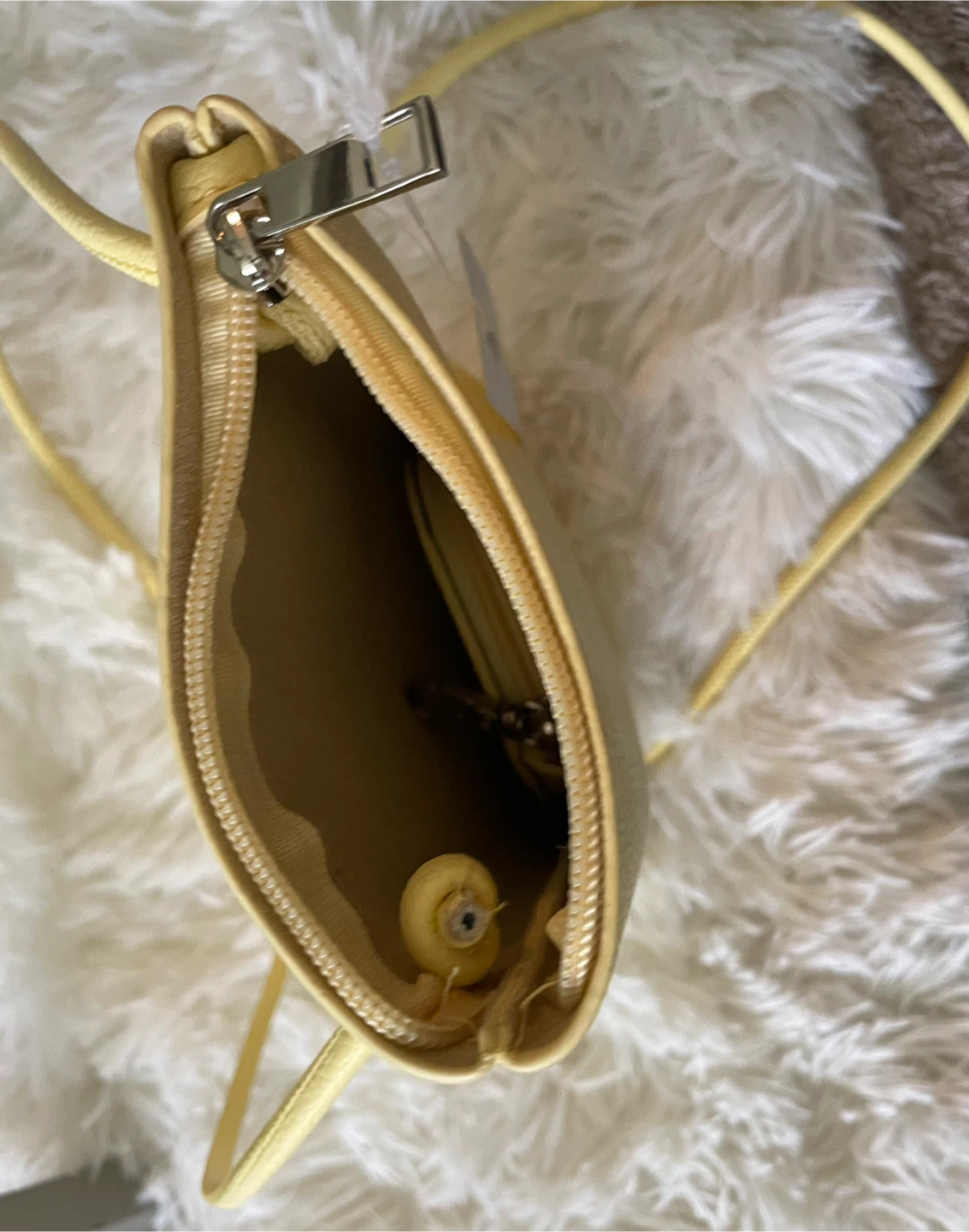Caracol Yellow Crossbody Bag - photo 5