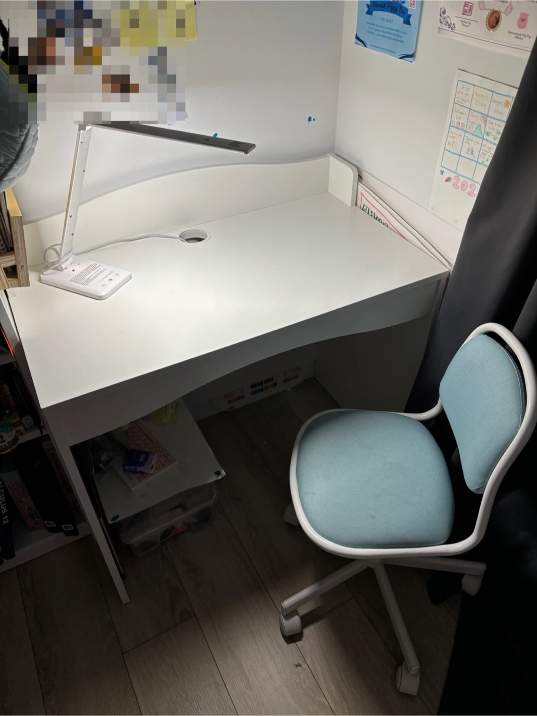 IKEA desk and chair $60 for both