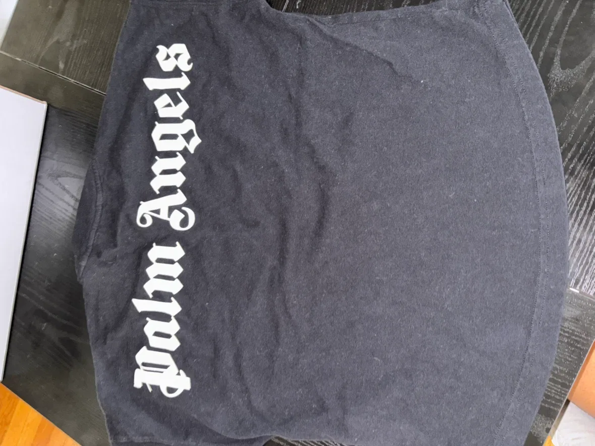 Palm Angels Black T-Shirt - photo 2