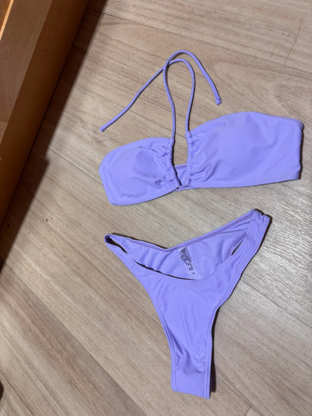 Lavender Halter Bikini Set Size S
